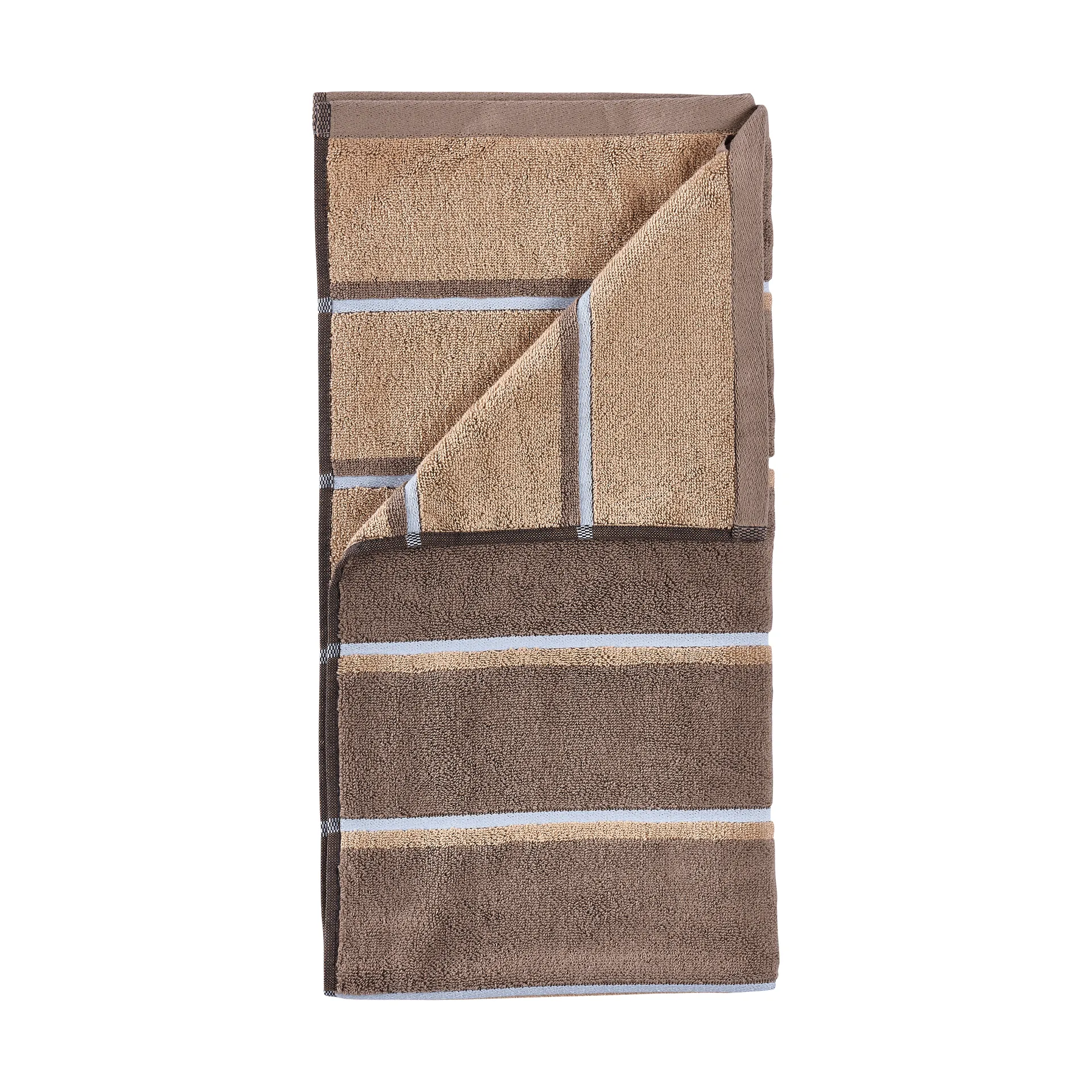 Toalla Sauna, Taupe-camel-sky blue, 50x100 cm Zone Denmark