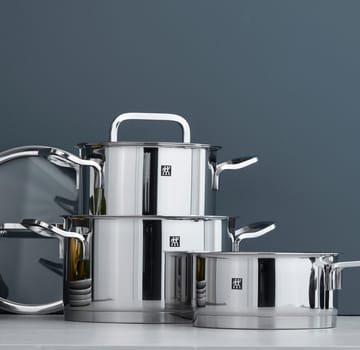 Batería de cocina Zwilling Moment S 3 piezas - acero inoxidable-negro - Zwilling