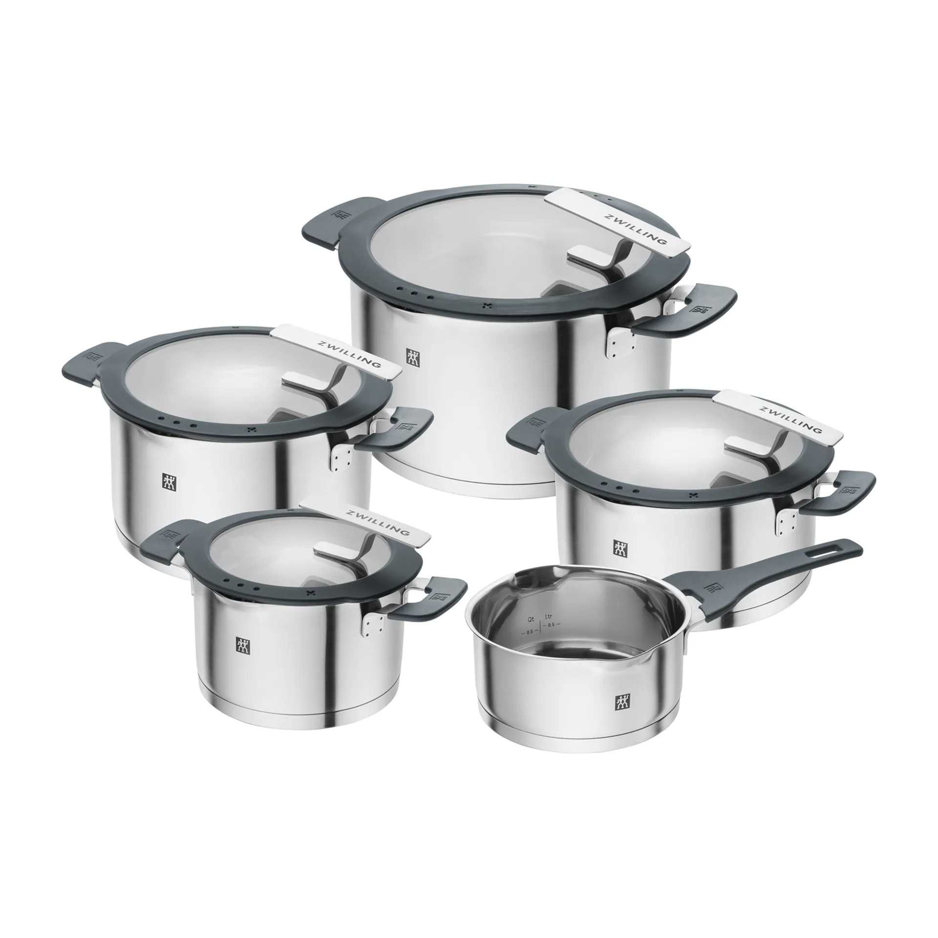 Batería de cocina Zwilling Simplify 5 piezas, Silver Zwilling