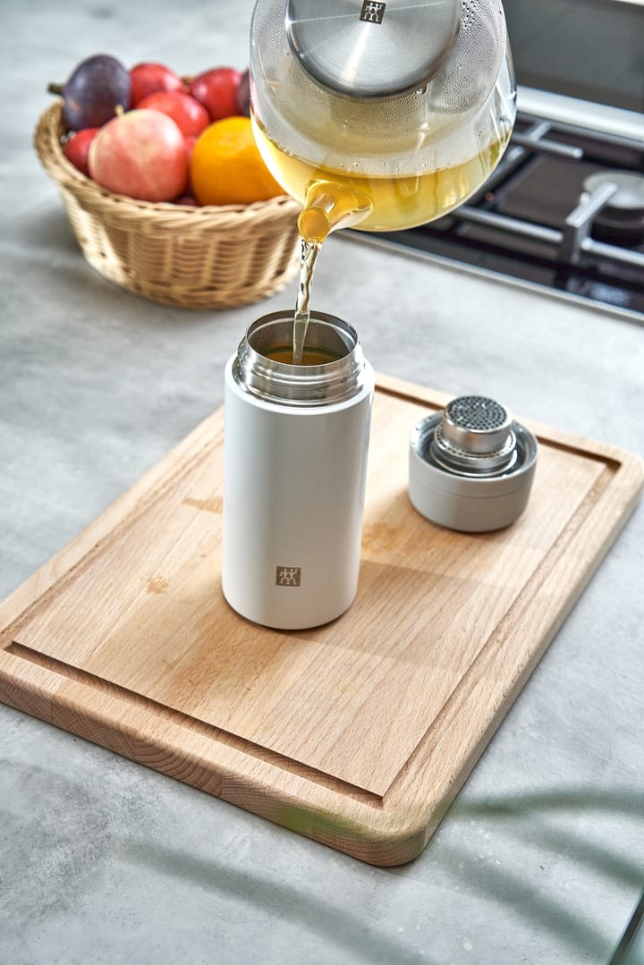 Botella termo Zwilling Thermo 0,42 L, Silver-blanco Zwilling