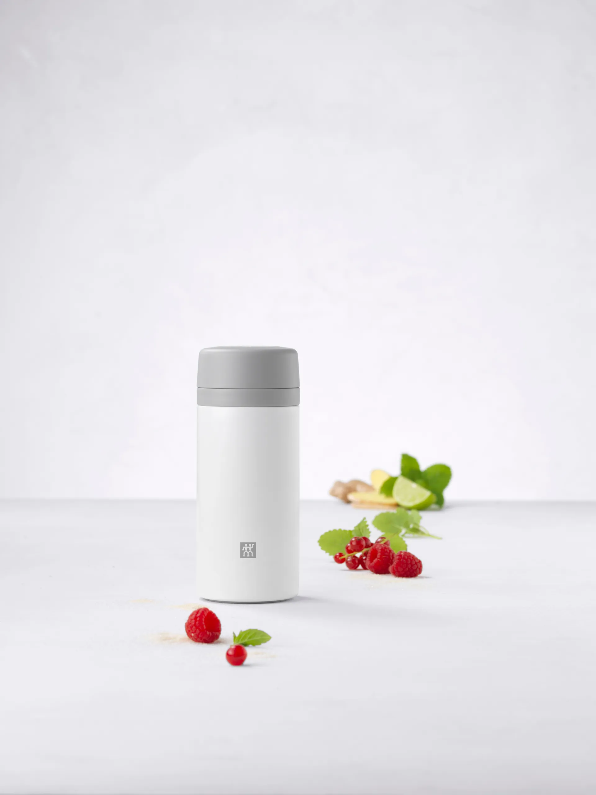 Botella termo Zwilling Thermo 0,42 L, Silver-blanco Zwilling