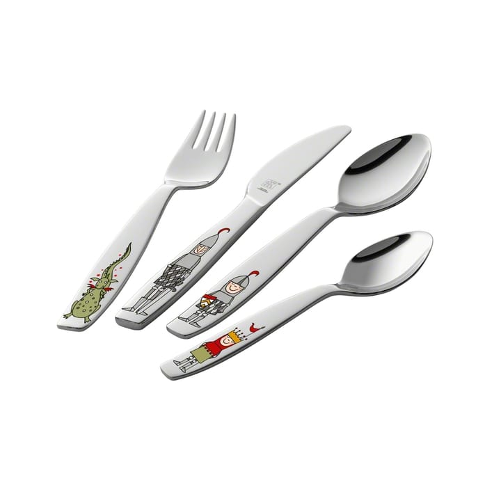 Cubiertos infantiles Zwilling Twin Kids Riddare 4 piezas, 4 piezas Zwilling