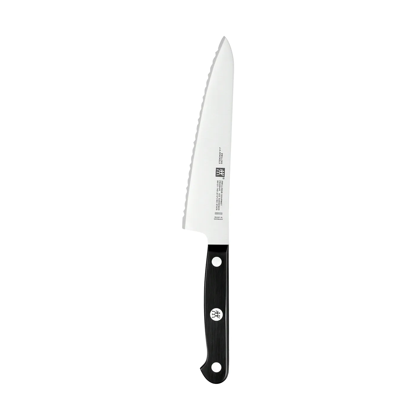 Cuchillo de chef compacto Zwilling Gourmet dentado, 14 cm Zwilling