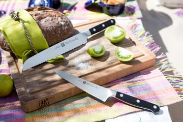 Cuchillo de chef dentado Zwilling Pro 14 cm - Negro-acero inoxidable - Zwilling