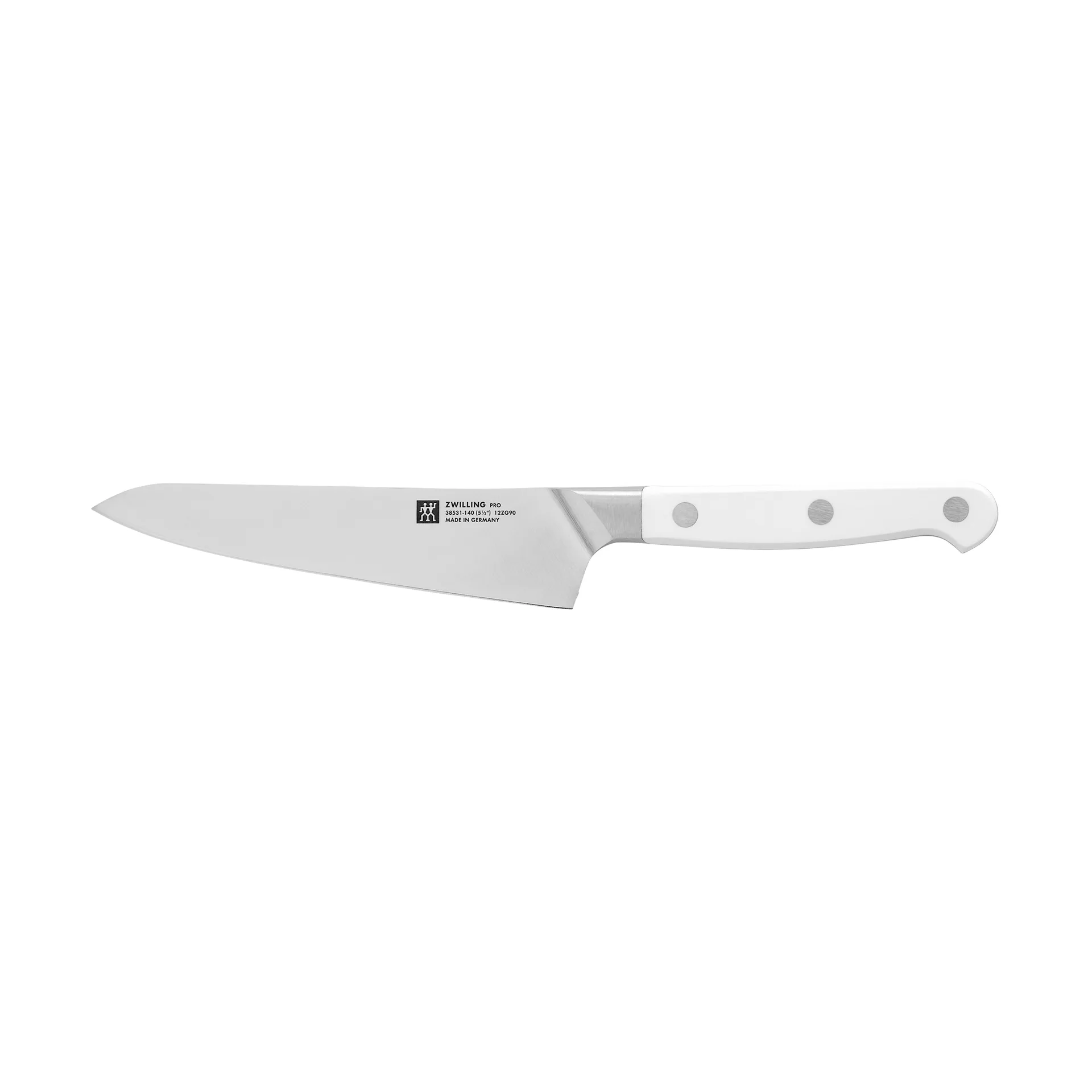 Cuchillo de chef Zwilling Pro le Blanc 14 cm, Blanco-acero inoxidable Zwilling
