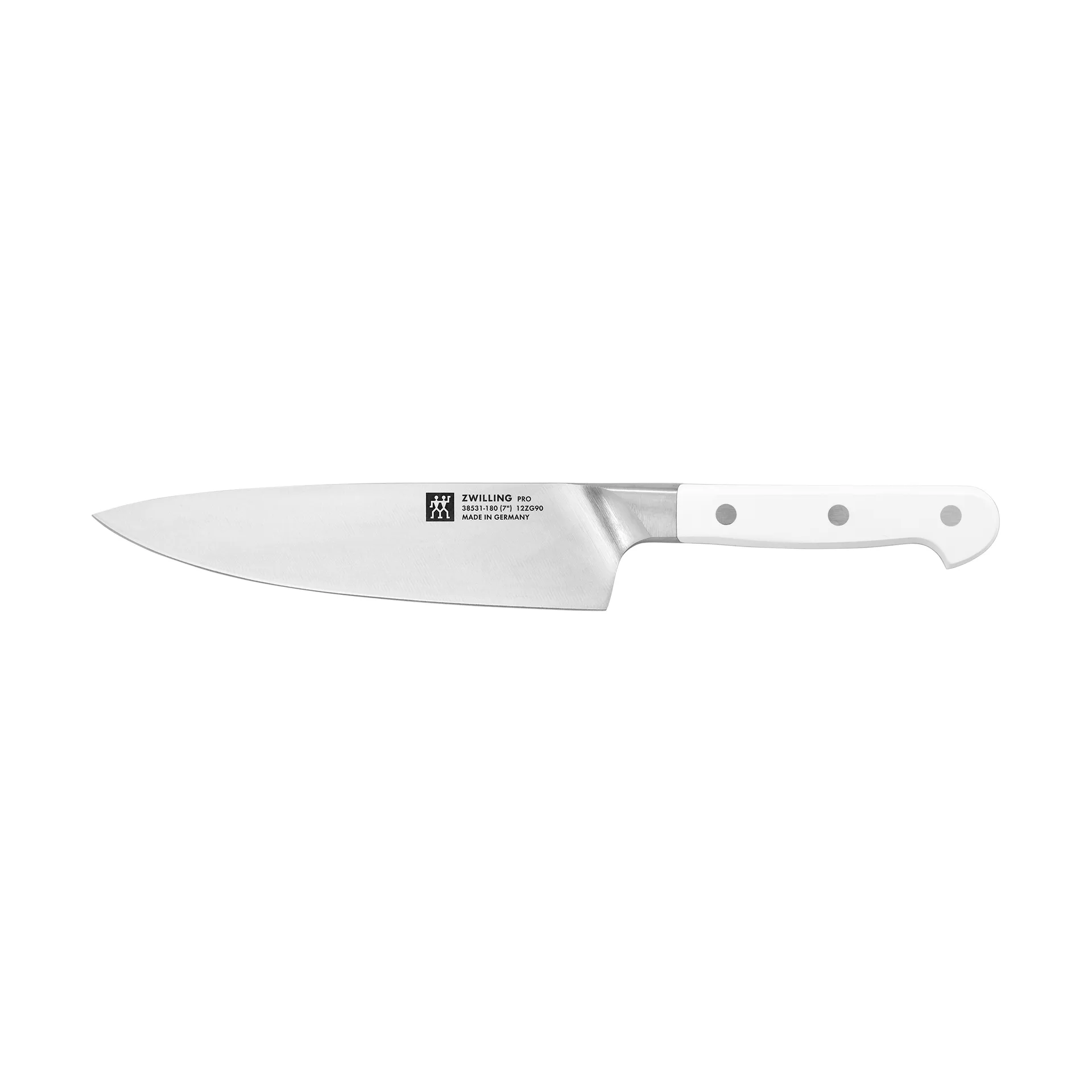 Cuchillo de chef Zwilling Pro le Blanc 18 cm, Blanco-acero inoxidable Zwilling