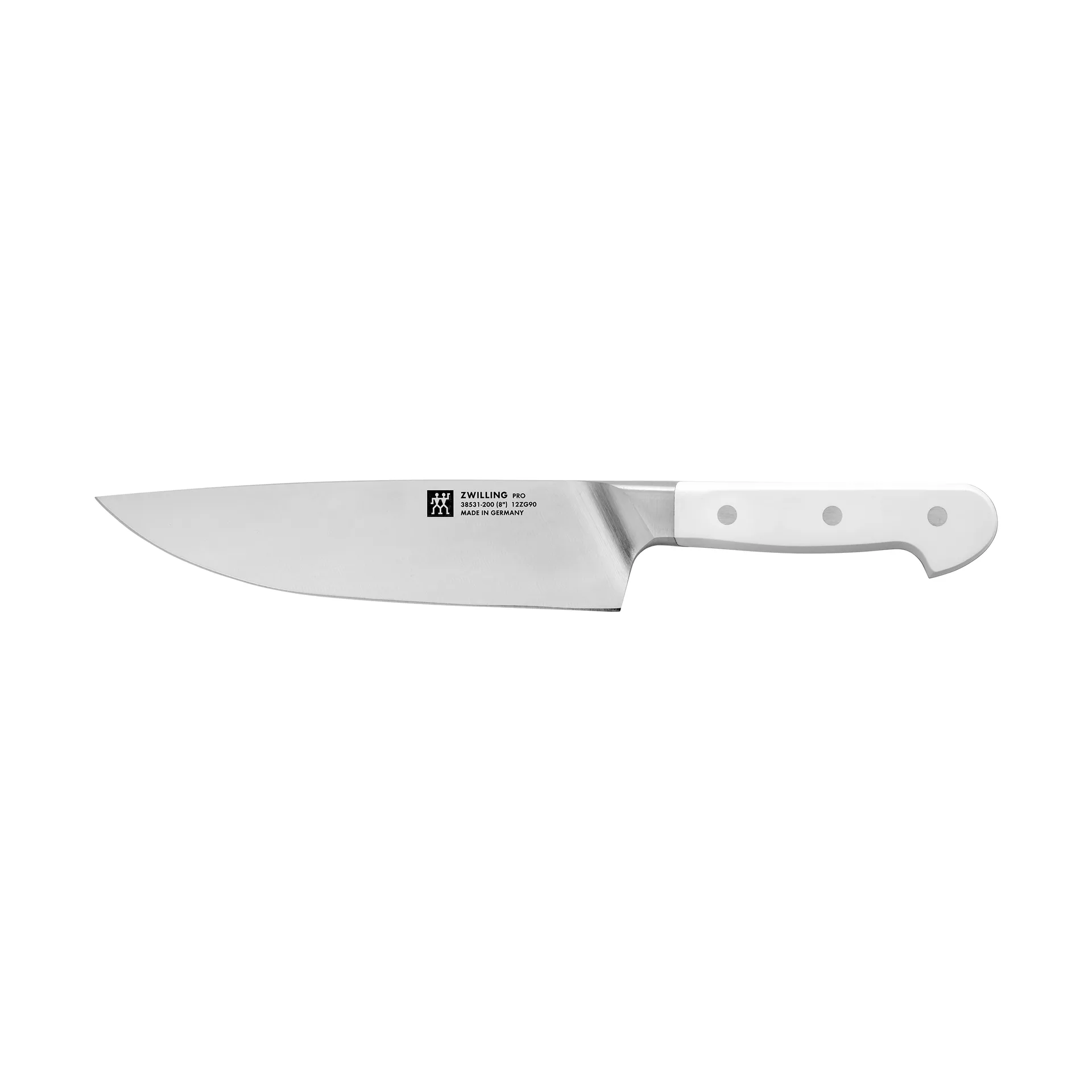 Cuchillo de chef Zwilling Pro le Blanc 20 cm, Blanco-acero inoxidable Zwilling