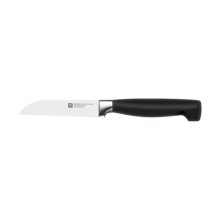 Cuchillo de verduras Zwilling Four star 8 cm - Negro-acero inoxidable - Zwilling