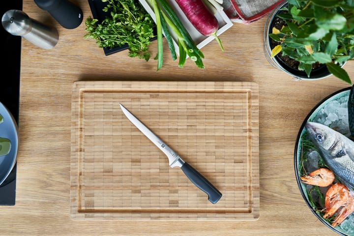 Cuchillo fileteador Zwilling Four star 18 cm, Negro-acero inoxidable Zwilling