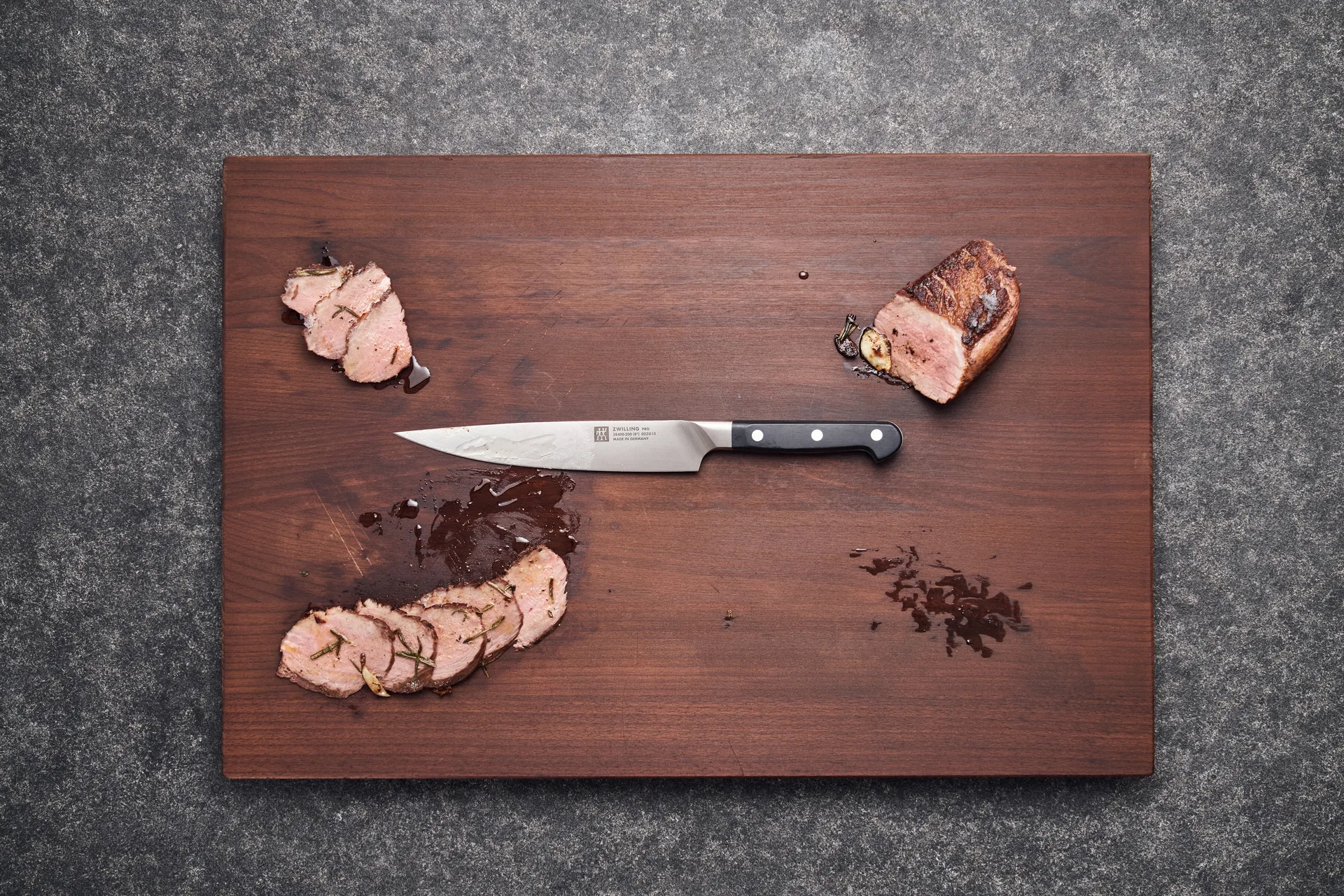 Cuchillo fileteador Zwilling Pro 16 cm, Negro-acero inoxidable Zwilling