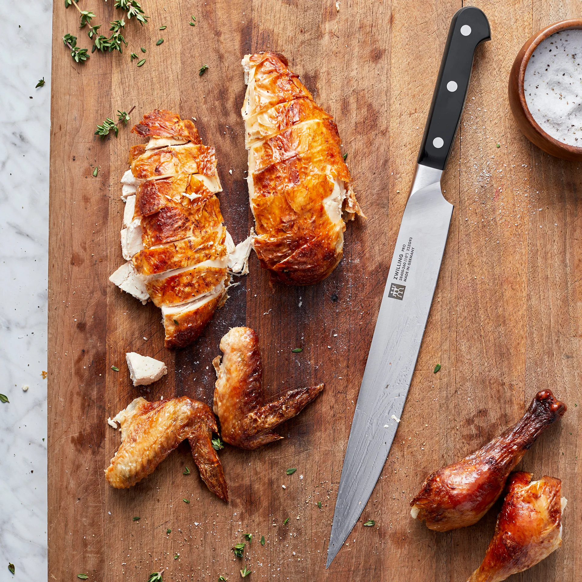 Cuchillo fileteador Zwilling pro 26 cm, Negro-acero inoxidable Zwilling