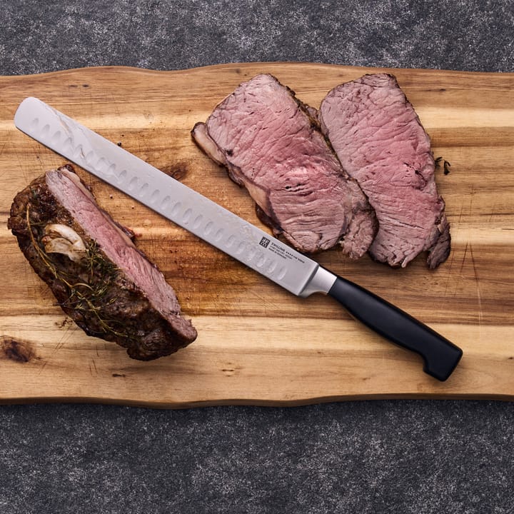 Cuchillo fileteador/trinchero Zwilling Four star 26 cm, Negro-acero inoxidable Zwilling