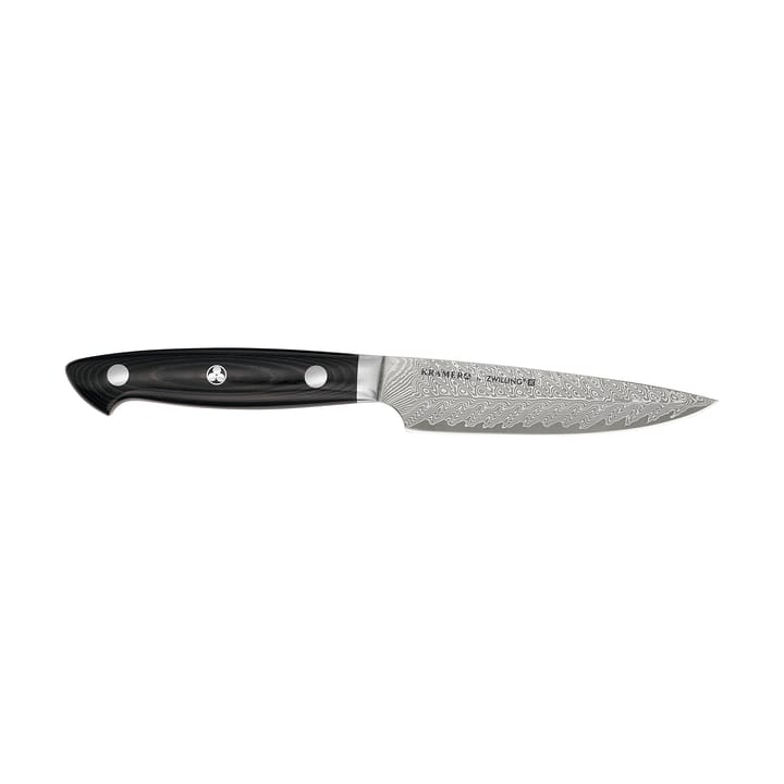 Cuchillo multiusos Zwilling Kramer euro stainelss 13 cm - Acero damasco-negro - Zwilling