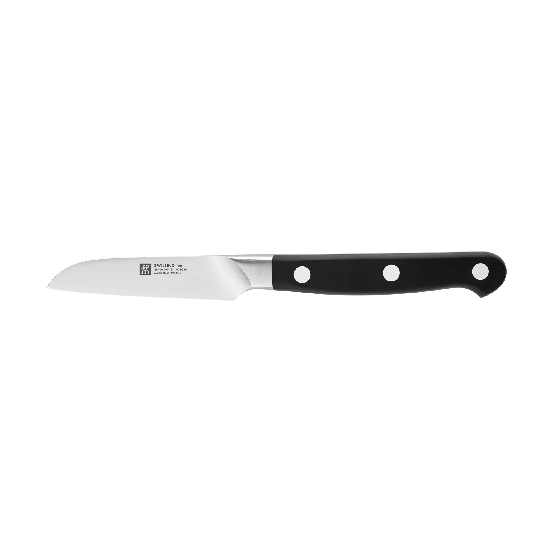 Cuchillo para verduras Zwilling Pro 9 cm, Negro-acero inoxidable Zwilling