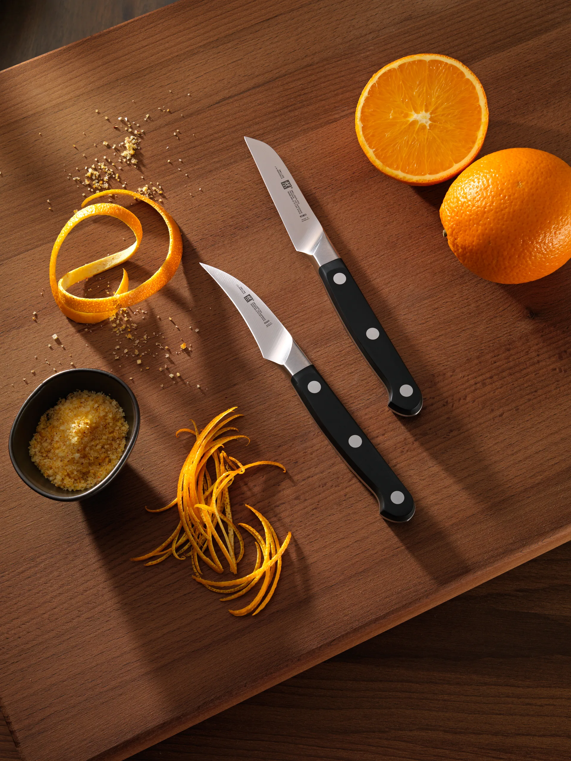 Cuchillo para verduras Zwilling Pro 9 cm, Negro-acero inoxidable Zwilling