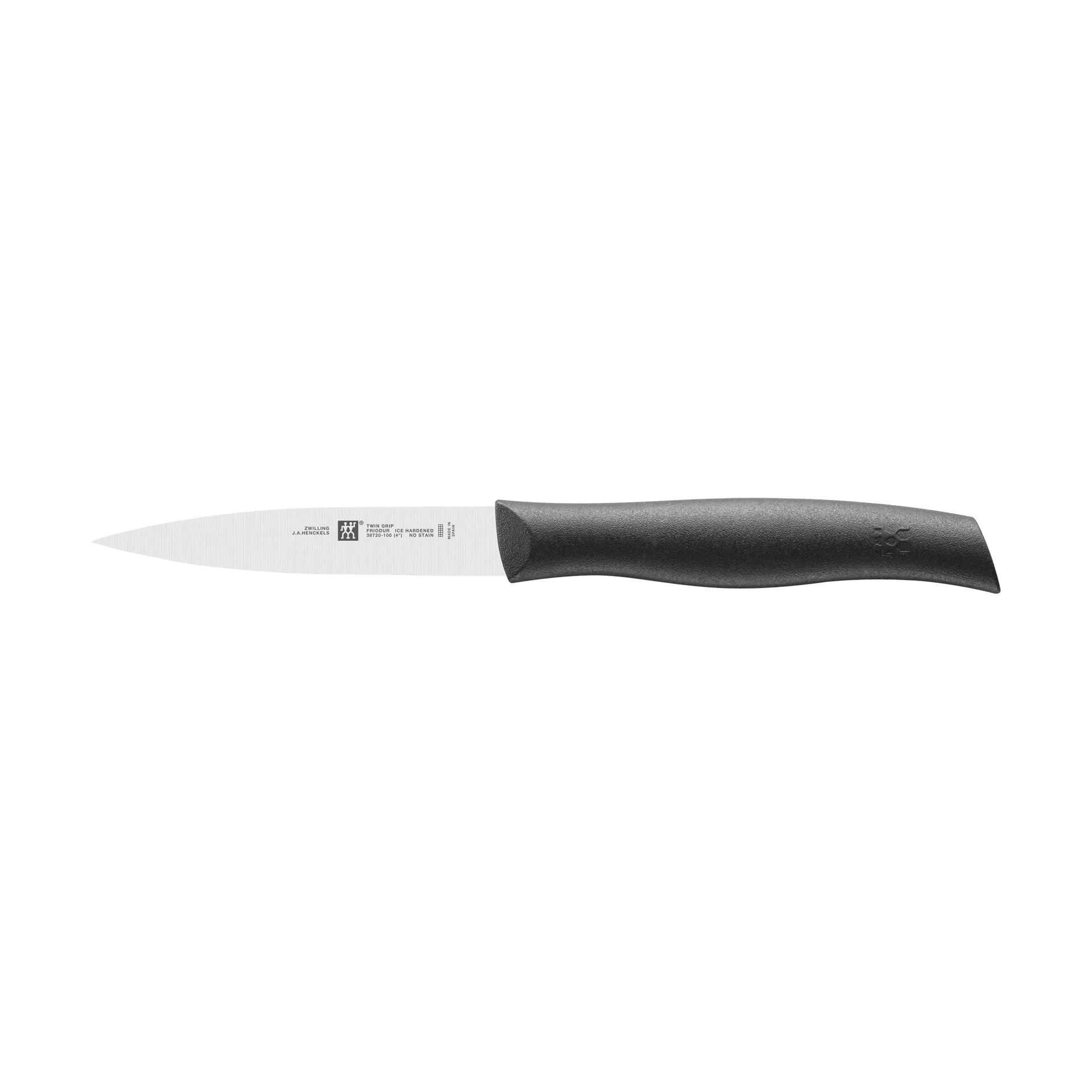 Cuchillo para verduras Zwilling Twin grip 10 cm, Negro-acero inoxidable Zwilling