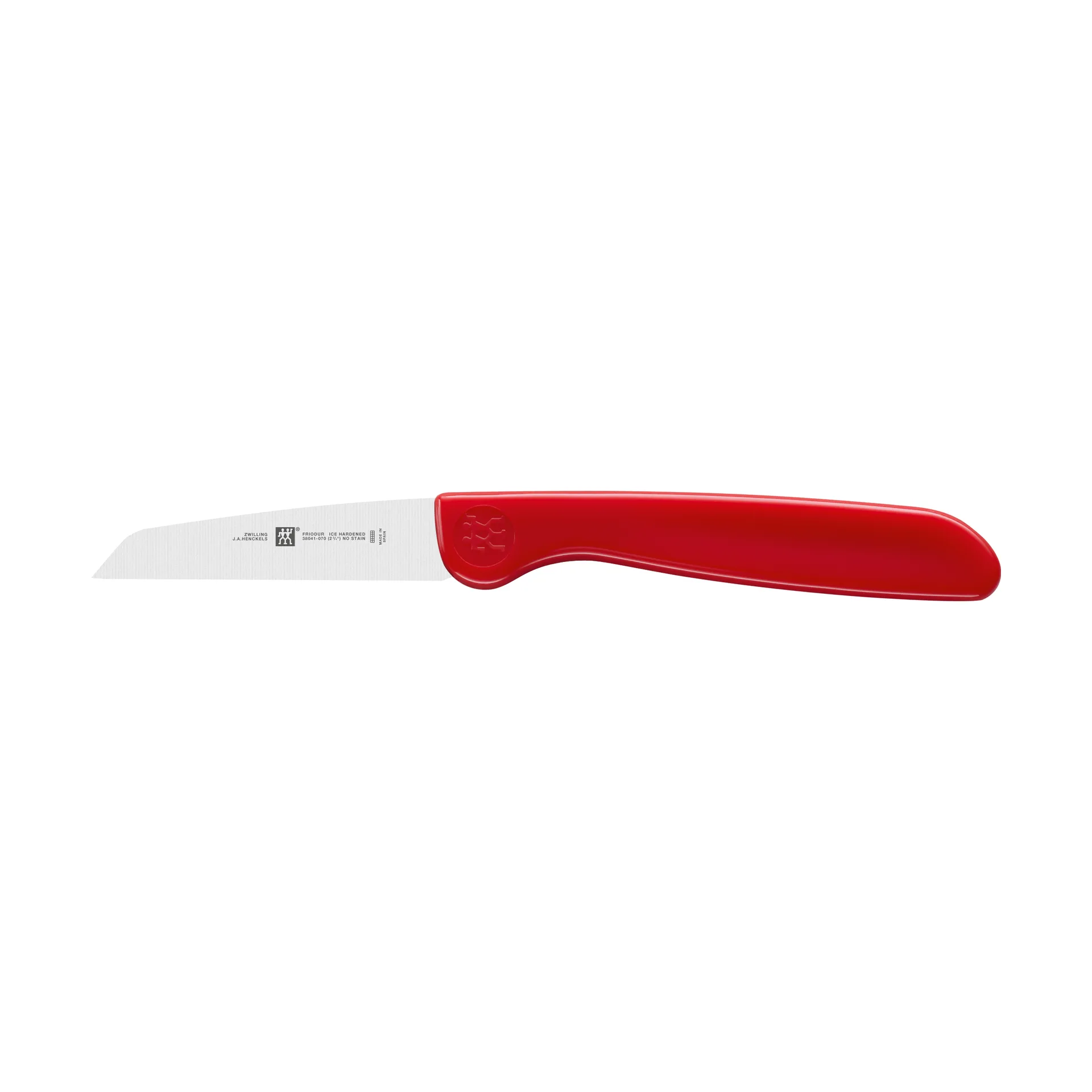 Cuchillo para verduras Zwilling Twin grip 7 cm, Rojo-acero inoxidable Zwilling