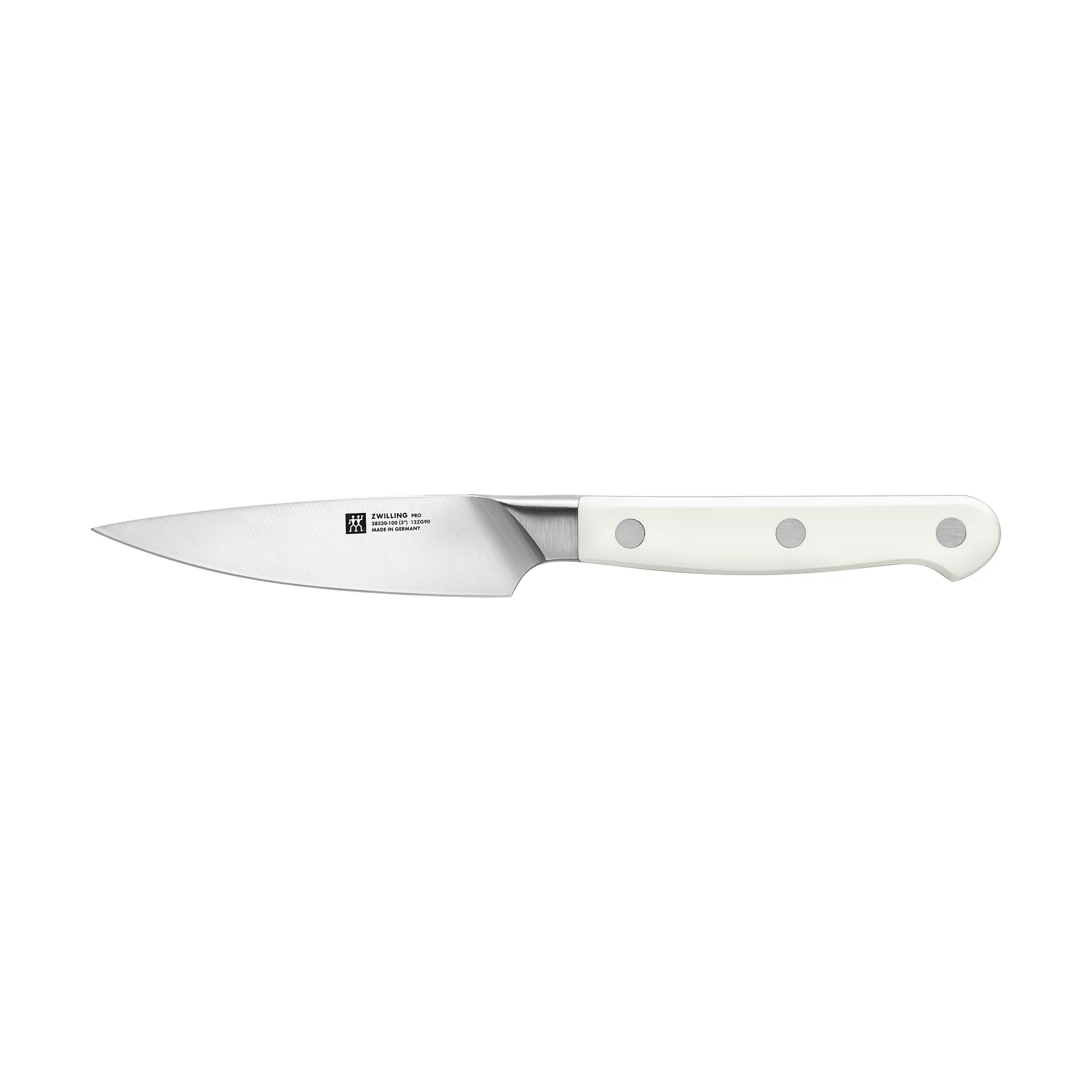 Cuchillo pelador Zwilling Pro le Blanc 10 cm, Blanco-acero inoxidable Zwilling
