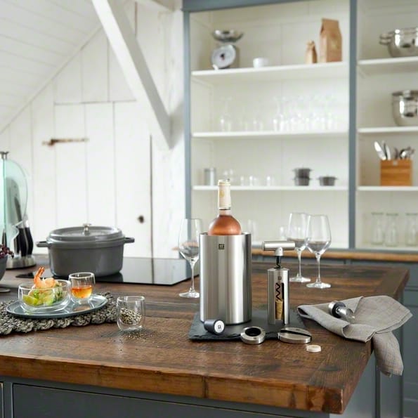 Enfriador de botellas Zwilling Sommelier, acero inoxidable Zwilling