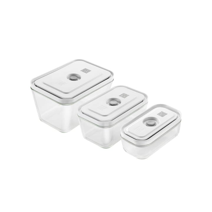 Fresh & save fiambrera al vacío 3 piezas - Vidrio borosilicatado - Zwilling