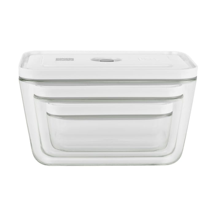 Fresh & save fiambrera al vacío 3 piezas, Vidrio borosilicatado Zwilling