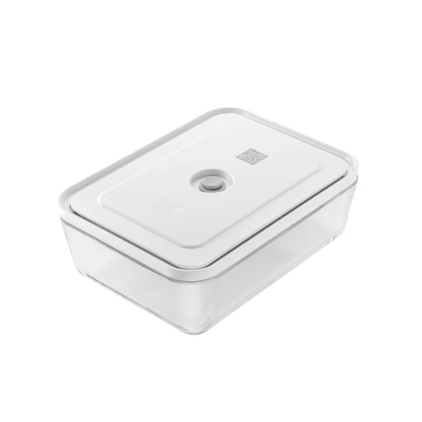 Fresh & save fiambrera al vacío rectangular 2 L, Vidrio borosilicatado Zwilling