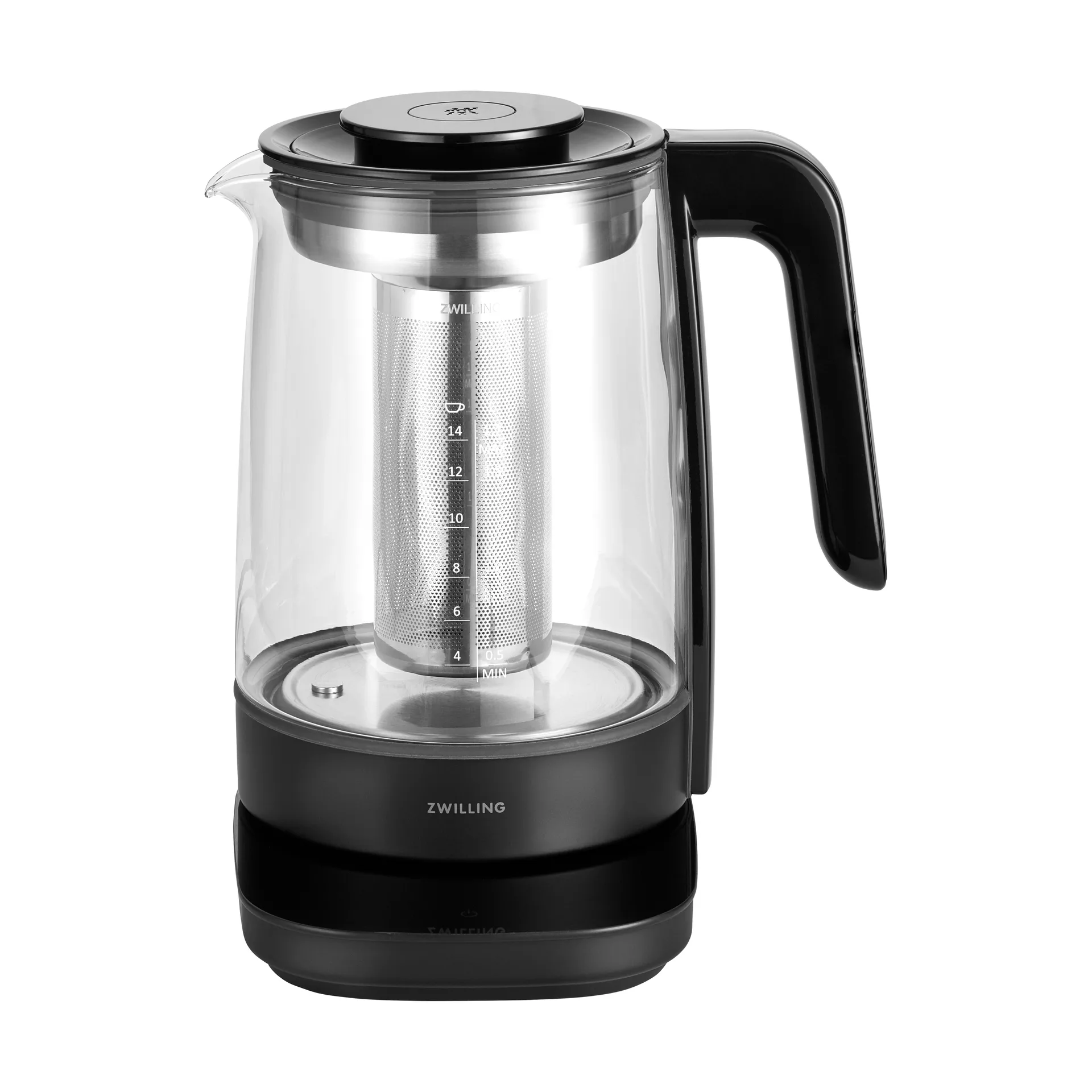 Hervidor eléctrico y filtro de té Zwilling 1,7 L, Negro Zwilling