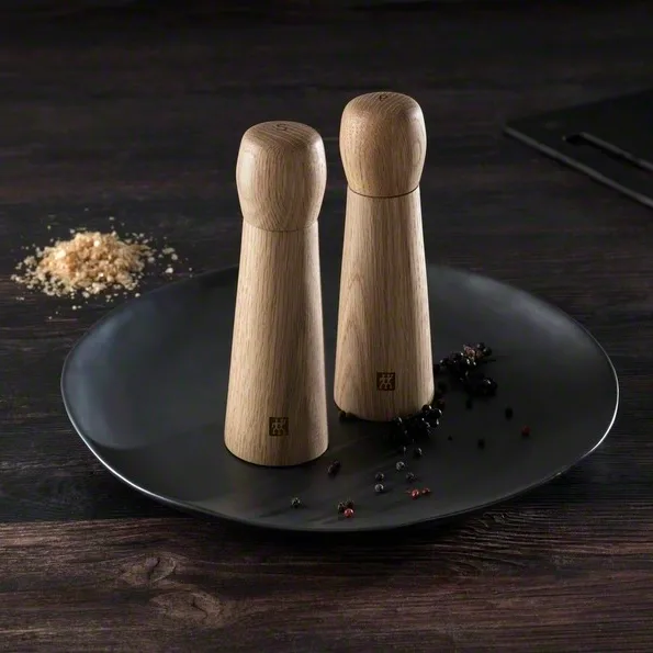 Molinillo de pimienta Zwilling Spices 19 cm, roble Zwilling