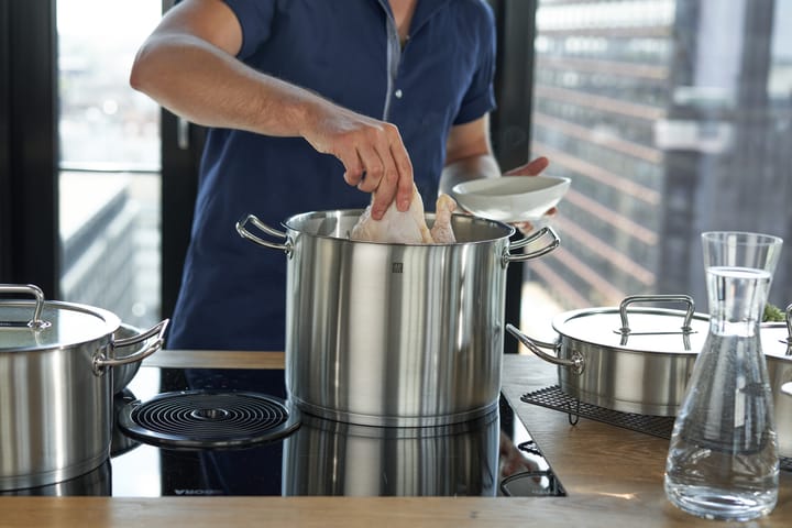 Olla alta Zwilling pro  con tapa de vidrio, 13,3 L Zwilling