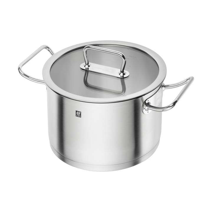 Olla alta Zwilling pro con tapa de vidrio acero inoxidable - 6,2 L - Zwilling