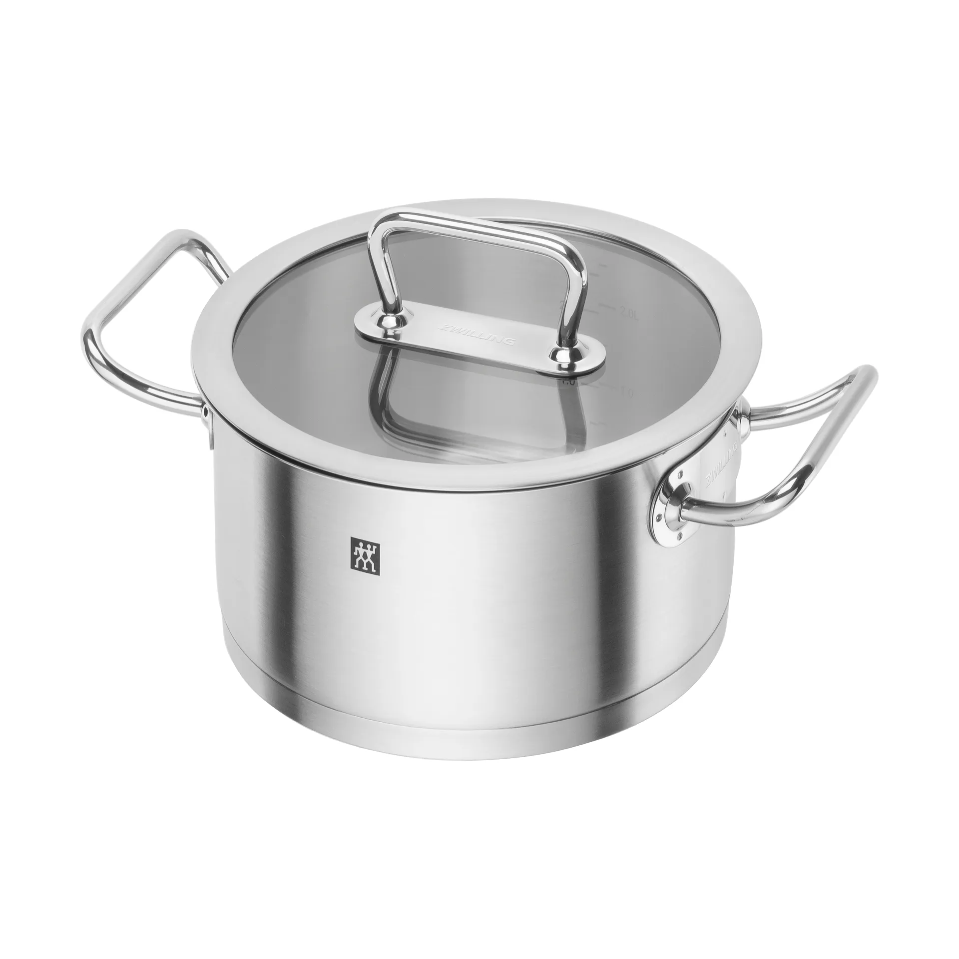 Olla Zwilling Pro con tapa de vidrio acero inoxidable, 3,1 L Zwilling
