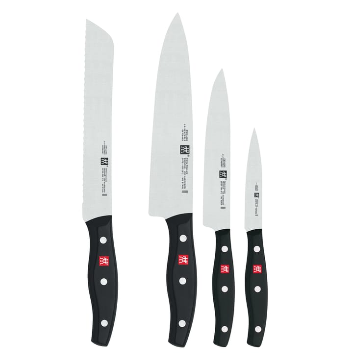 Set de 4 cuchillos de cocina Twin Pollux - acero inoxidable-negro - Zwilling
