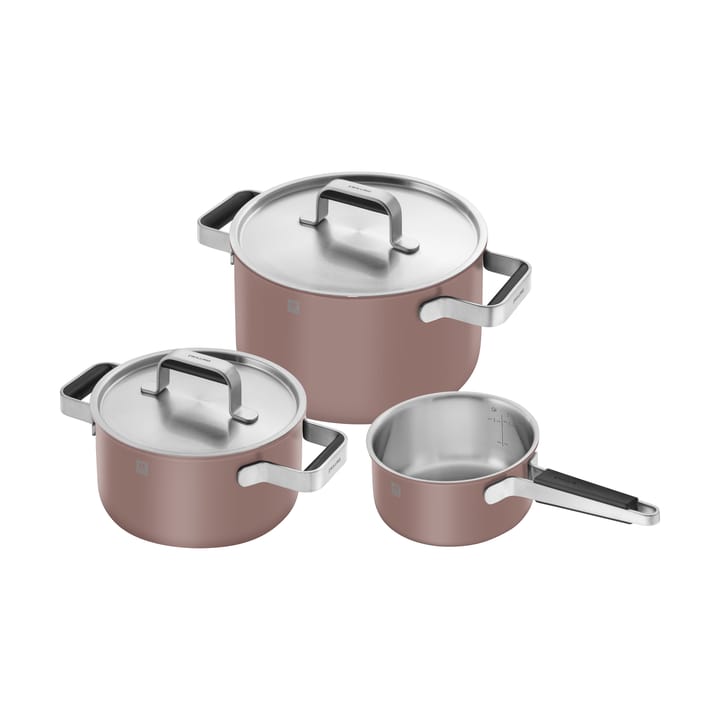 Set de cacerolas Zwilling Pure 5 piezas - Rosa - Zwilling