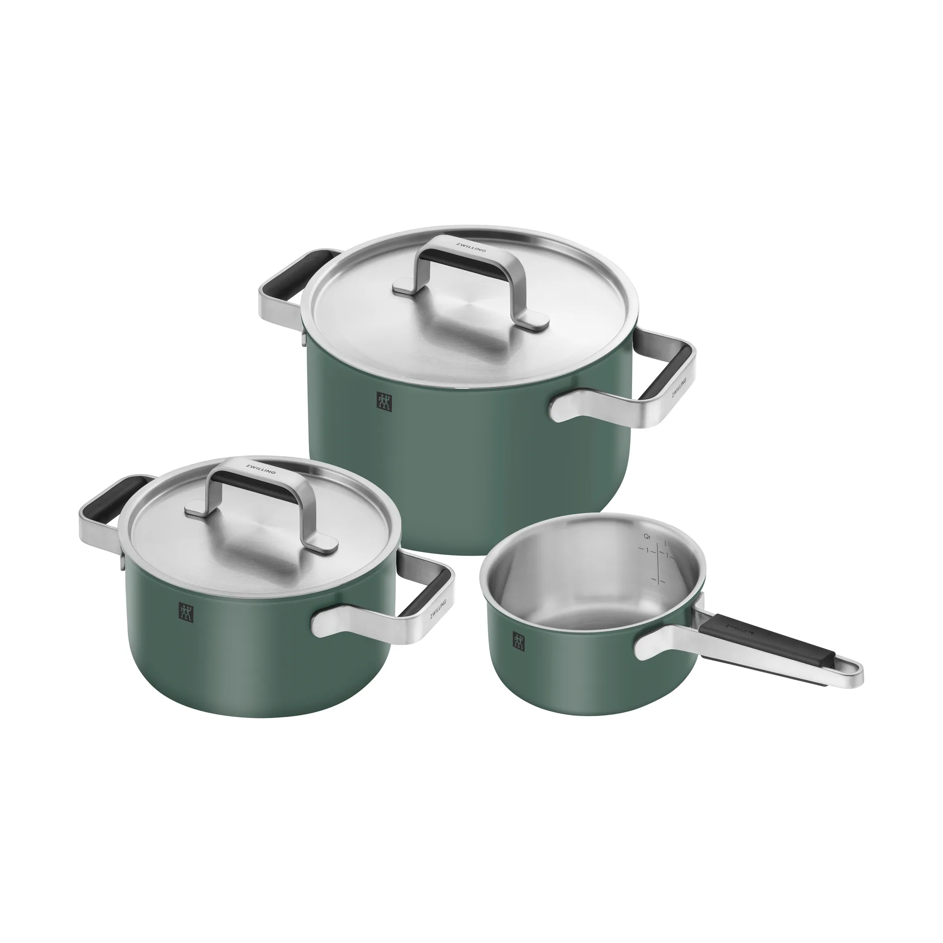 Set de cacerolas Zwilling Pure 5 piezas, Verde Zwilling