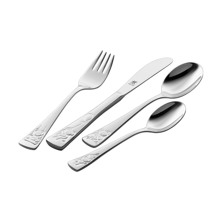Set de cubiertos infantiles Zwilling Twin kids 4 piezas - Teddy - Zwilling