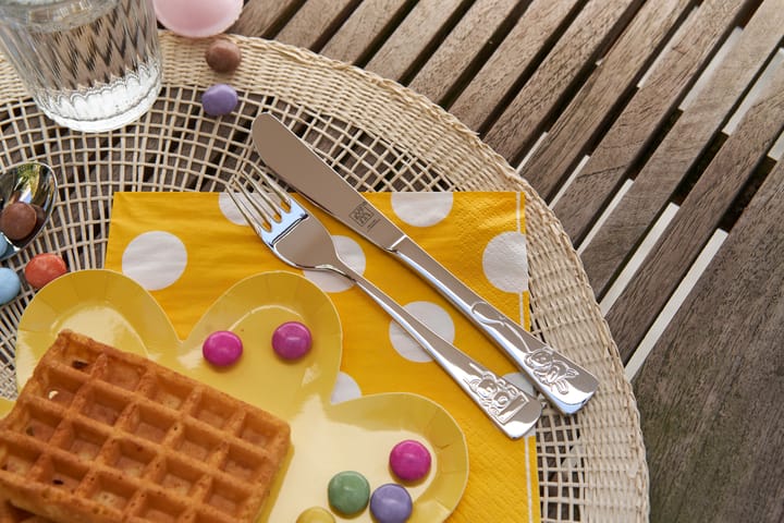 Set de cubiertos infantiles Zwilling Twin kids 4 piezas, Teddy Zwilling