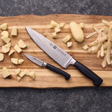 Set de cuchillos Zwilling Four star 2 piezas - Negro-acero inoxidable - Zwilling
