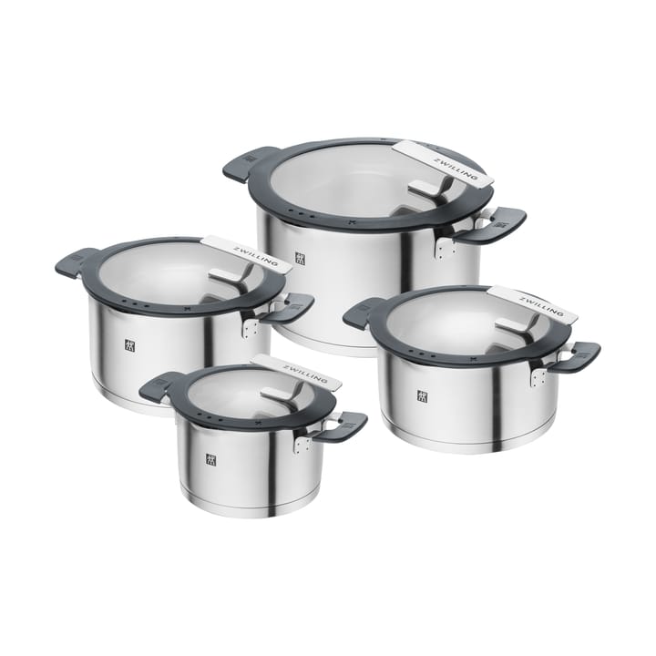 Set de ollas/sartenes Zwilling Simplify 8 piezas - Acero inoxidable - Zwilling