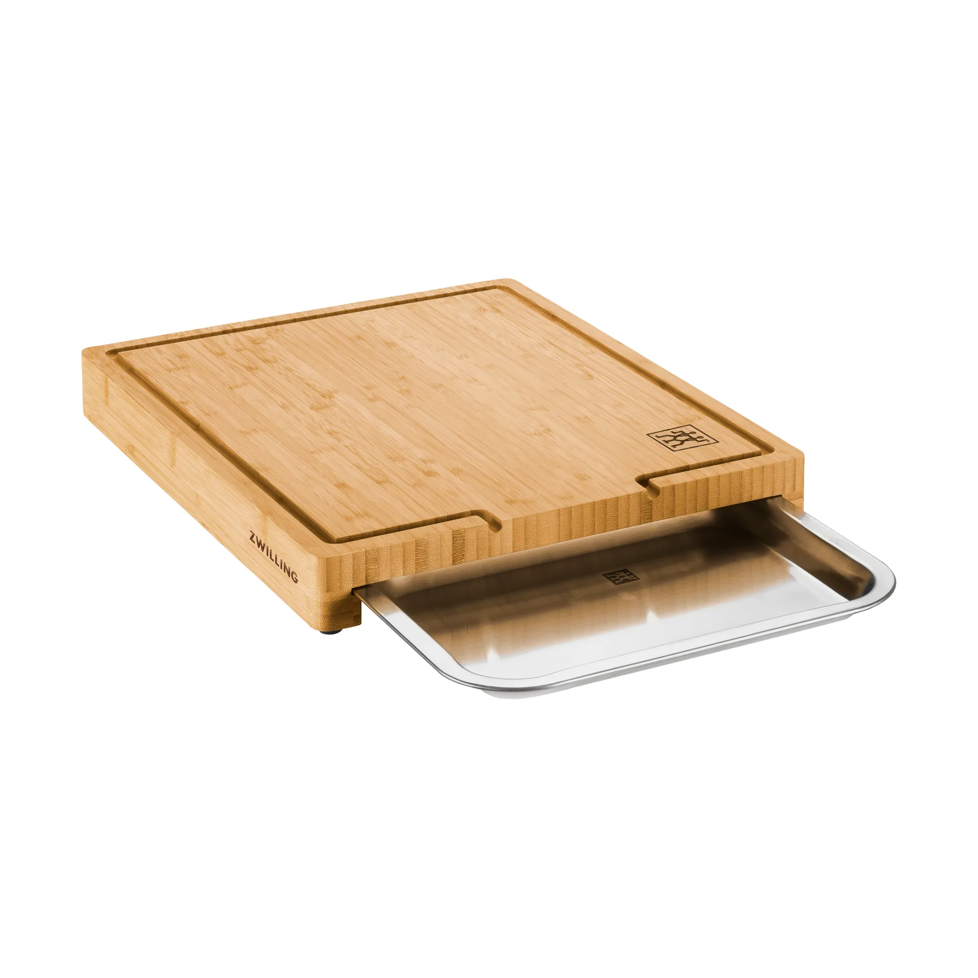 Tabla de cortar con bandeja Zwilling BBQ+  bambu, 39x30 cm Zwilling