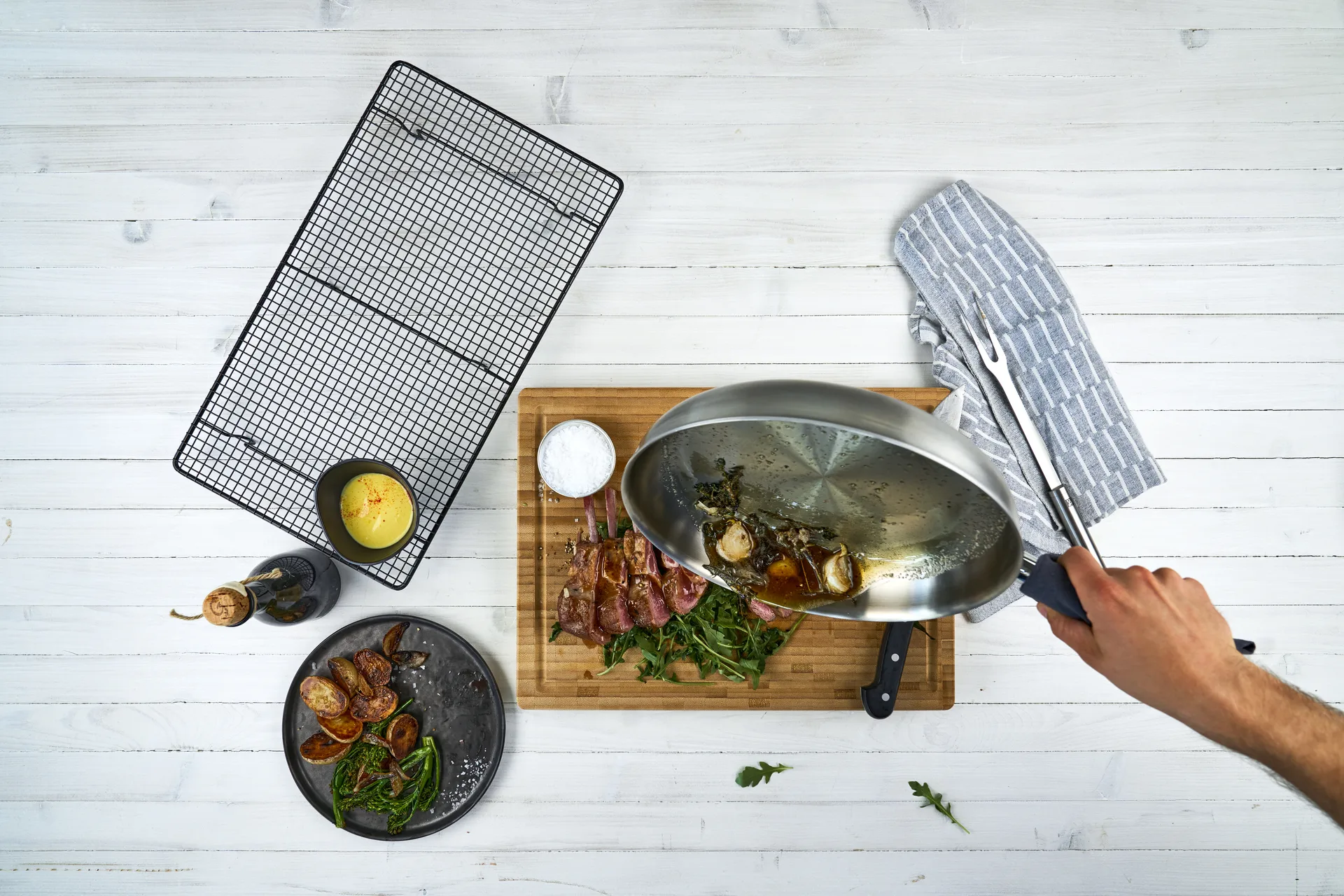 Tabla de cortar Zwilling bambu, Medio Zwilling