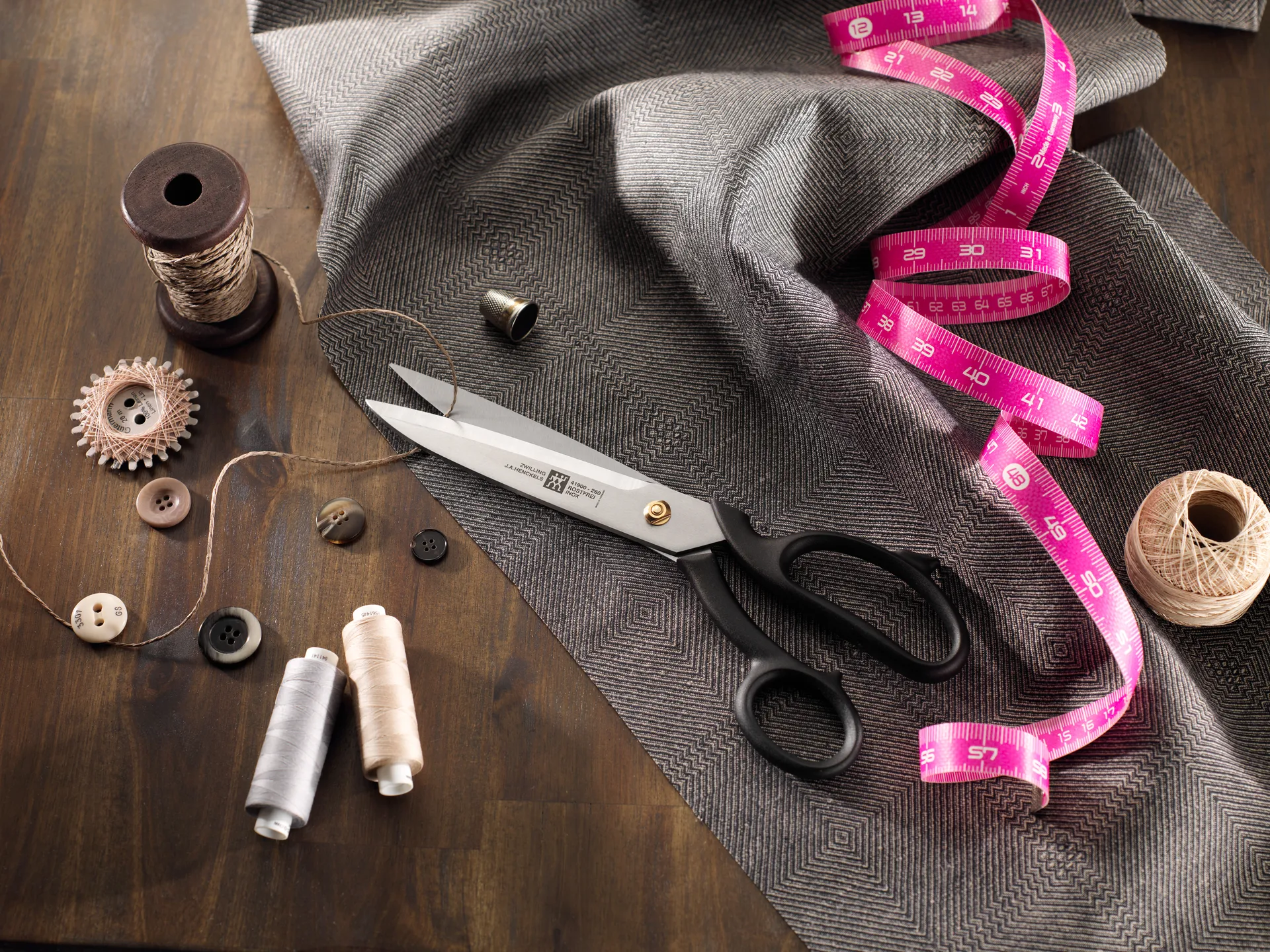 Tijeras de sastre Zwilling Superfection classic negro, 21 cm Zwilling