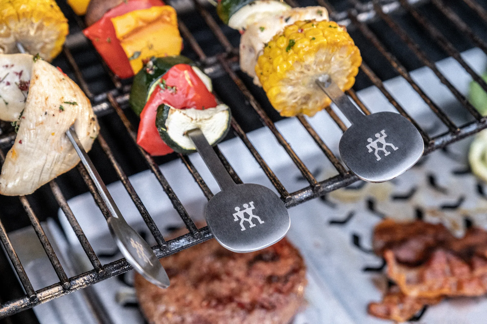 Zwilling BBQ+ brochetas 5-pack 29 cm, Acero inoxidable Zwilling