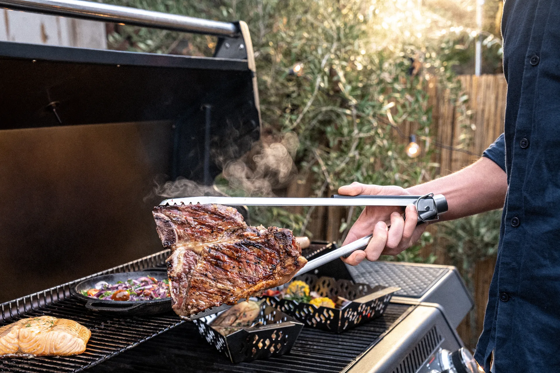 Zwilling BBQ+ pinza para parrilla 40 cm, Acero inoxidable Zwilling