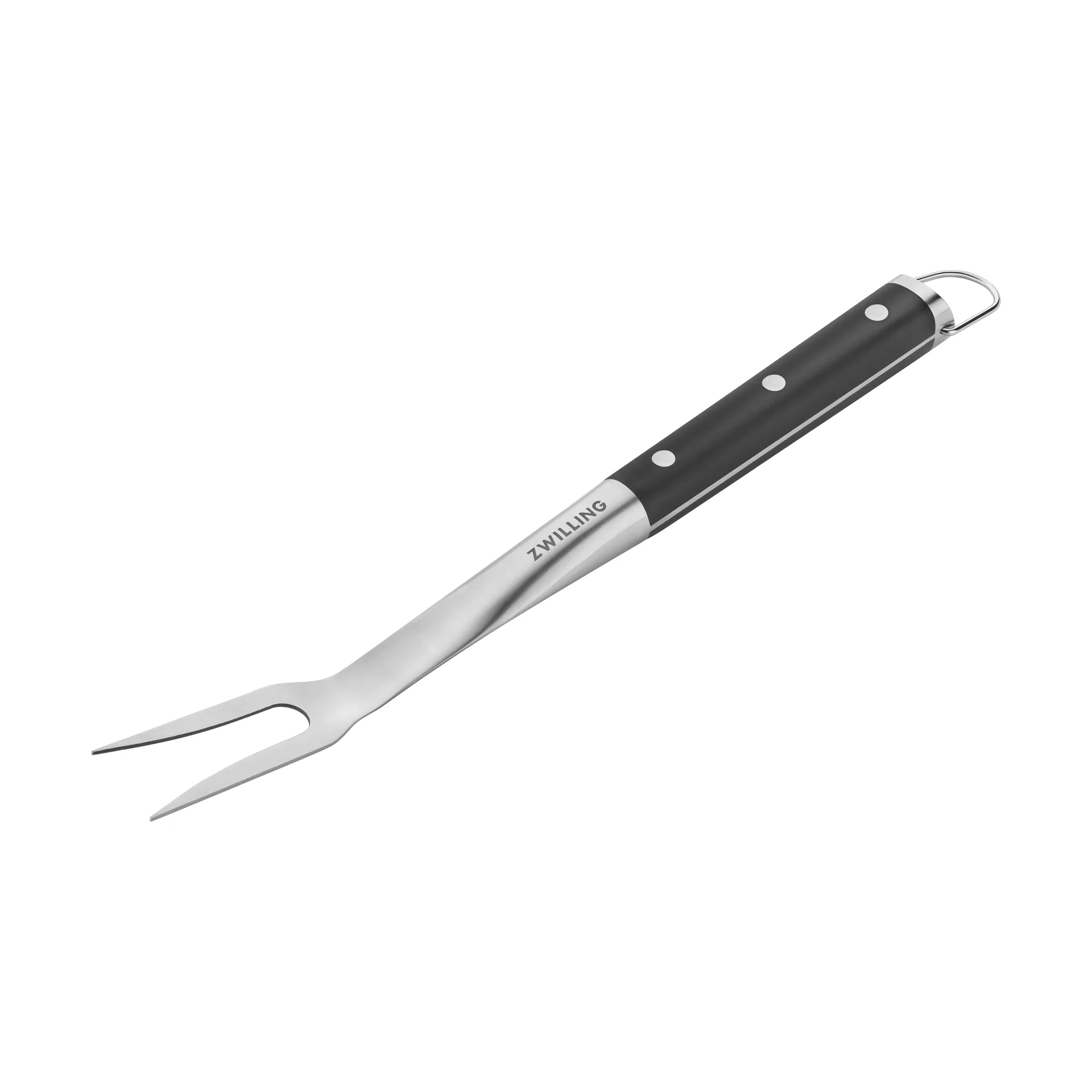 Zwilling BBQ+ tenedor trinchero 41 cm, Negro-acero inoxidable Zwilling