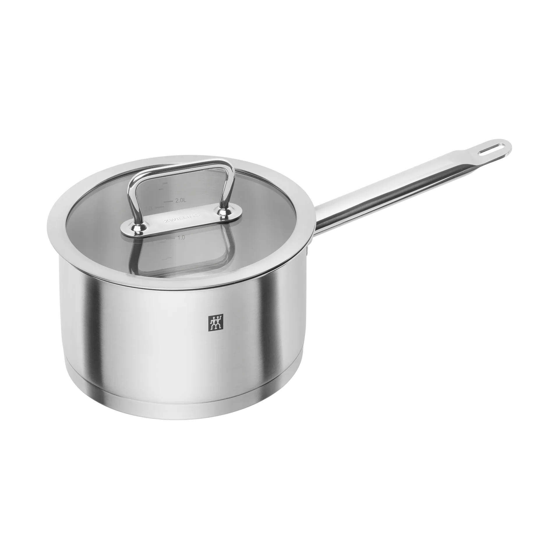 Zwilling Pro cacerola con tapa de cristal acero inoxidable, 3,1 L Zwilling