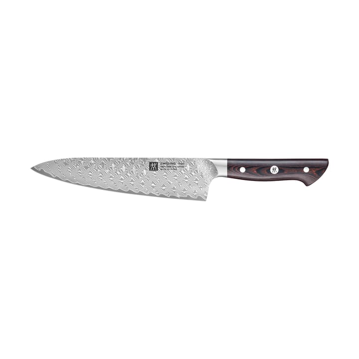 Zwilling Tanrei cuchillo de chef Gyutoh 20 cm - Acero damasco-negro - Zwilling