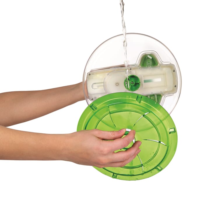 Centrifugadora de ensalada Zyliss Swift 22 cm, Verde Transparente Zyliss