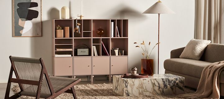 Organiza tu hogar: el sistema de estanterías Montana te permite poner orden en cualquier habitación de tu casa.