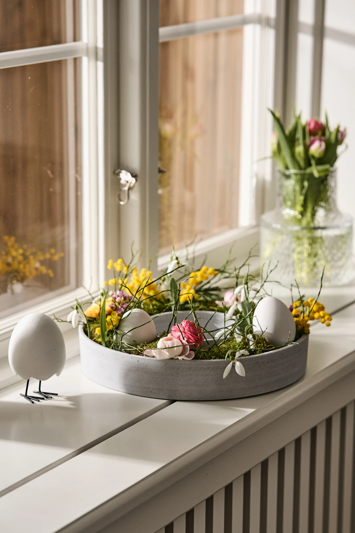 ¡La Pascua está a la vuelta de la esquina! Con The Ring de House Doctor, puedes crear fácilmente tu propia corona de Pascua, una decoración encantadora para la mesa o el alféizar de la ventana.